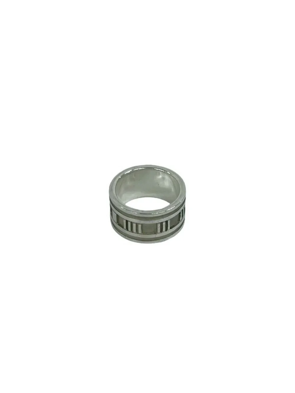 Tiffany & Co Vintage Atlas Wide Ring 925 Sterling Silver